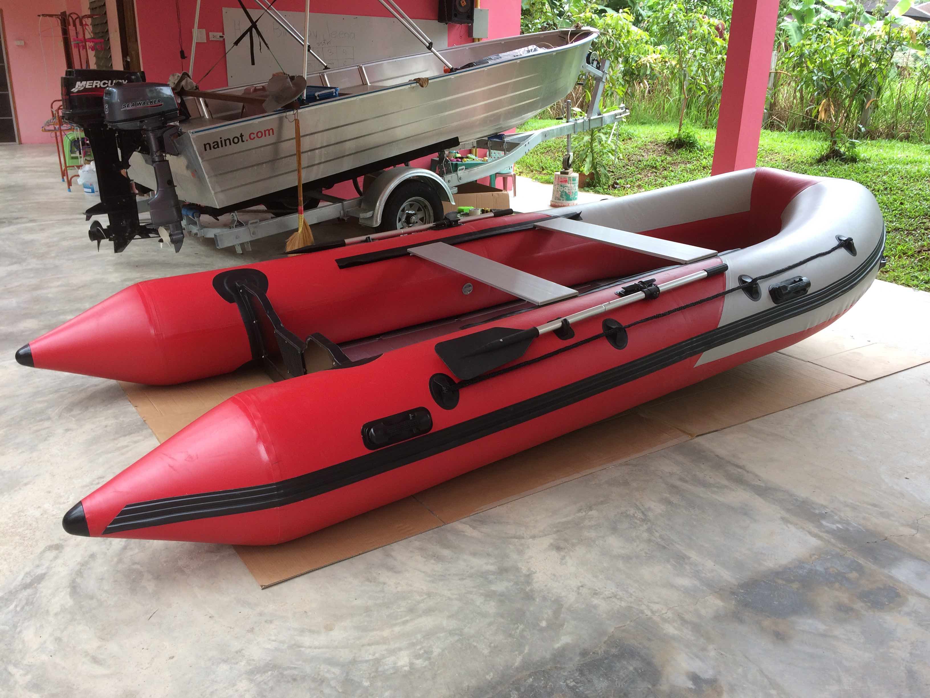 AL-430BT BigTube Inflatable boat with aluminium floor