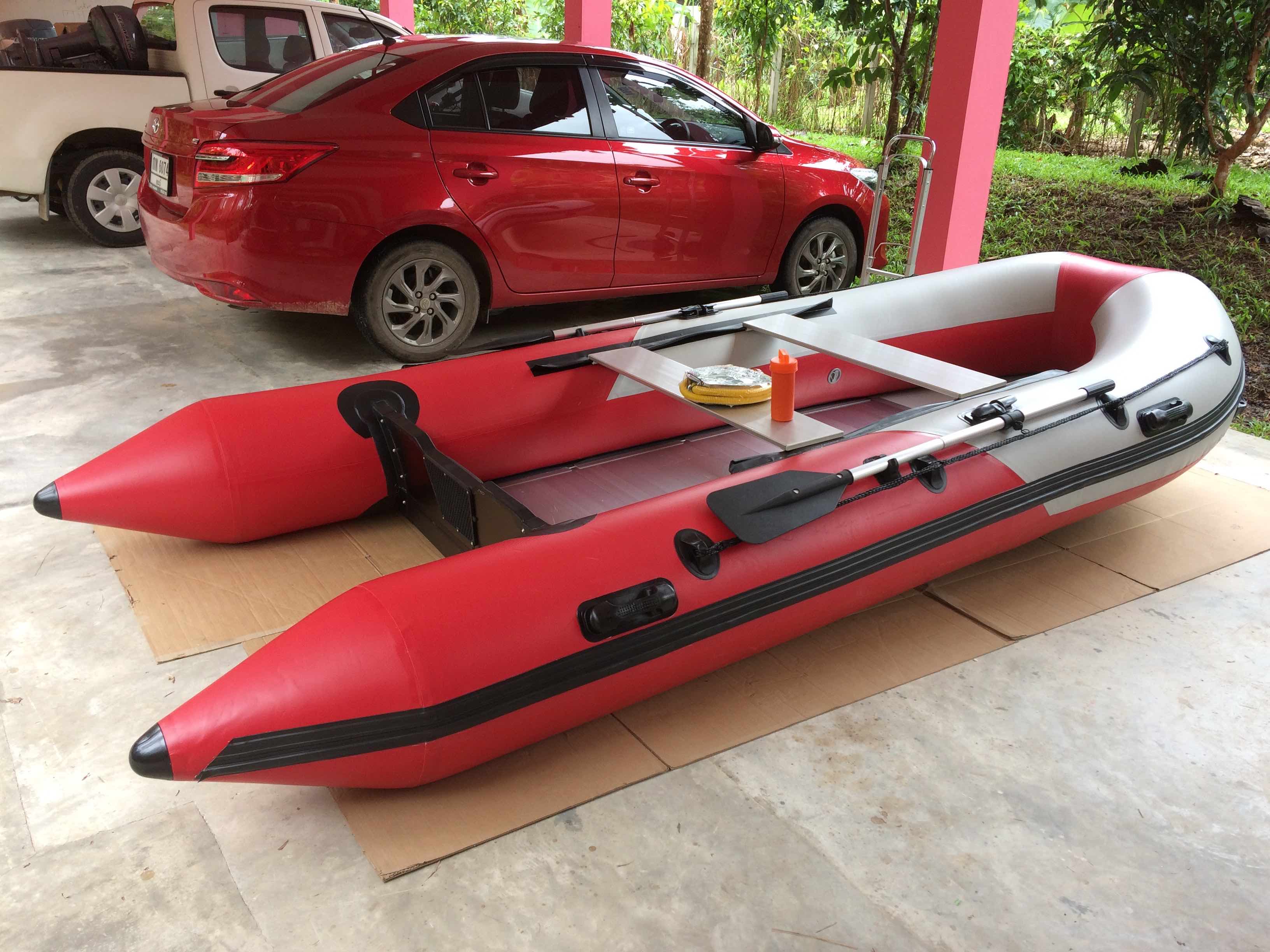 AL-380BT BigTube Inflatable boat with aluminium floor
