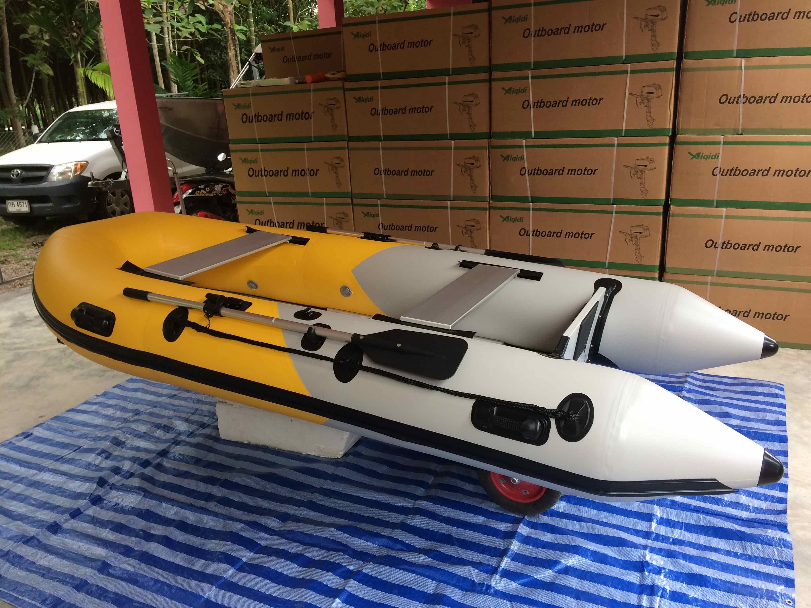AL-330 Inflatable boat with aluminium floor