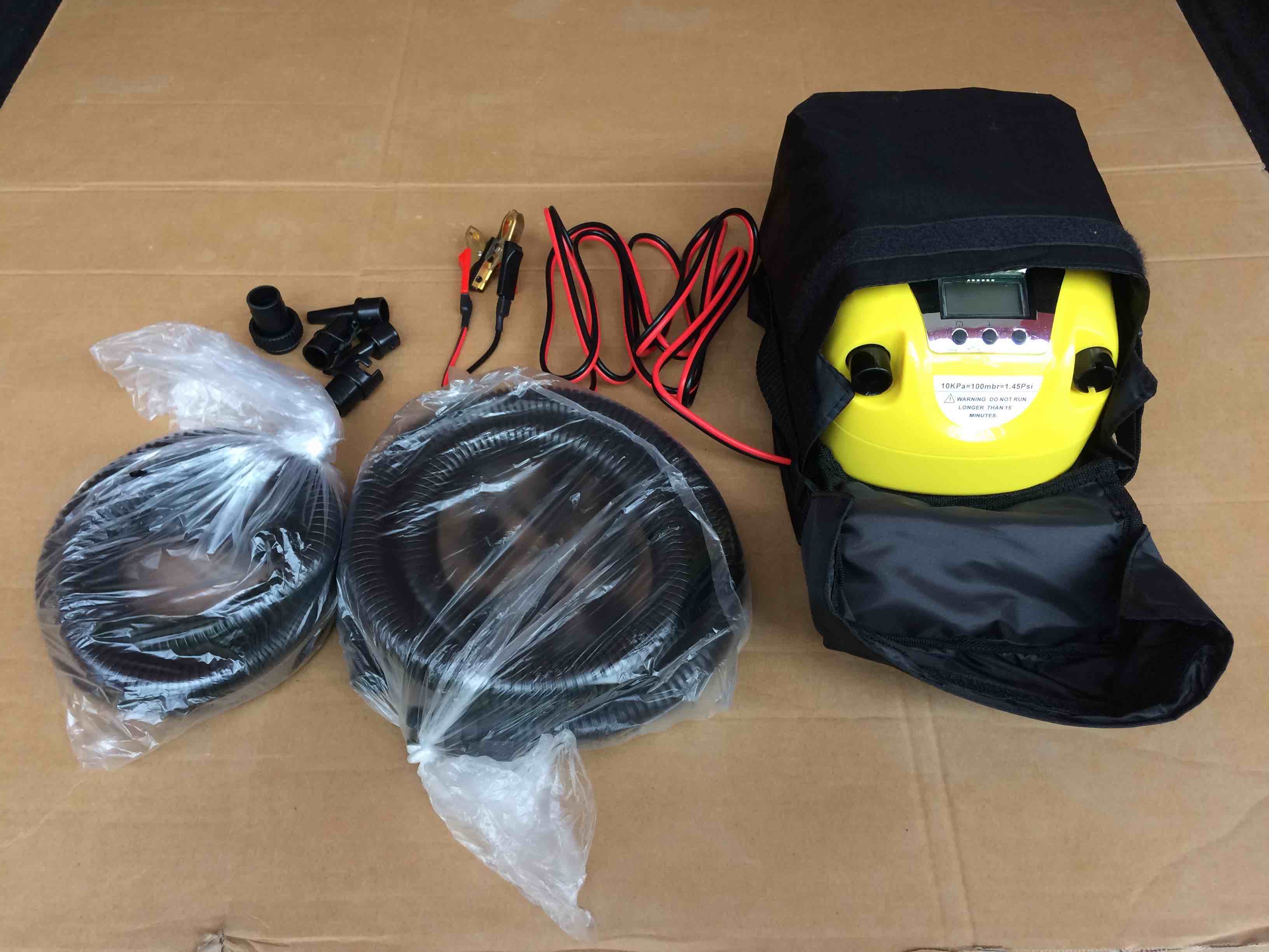 Brand new air pump for inflatable boats