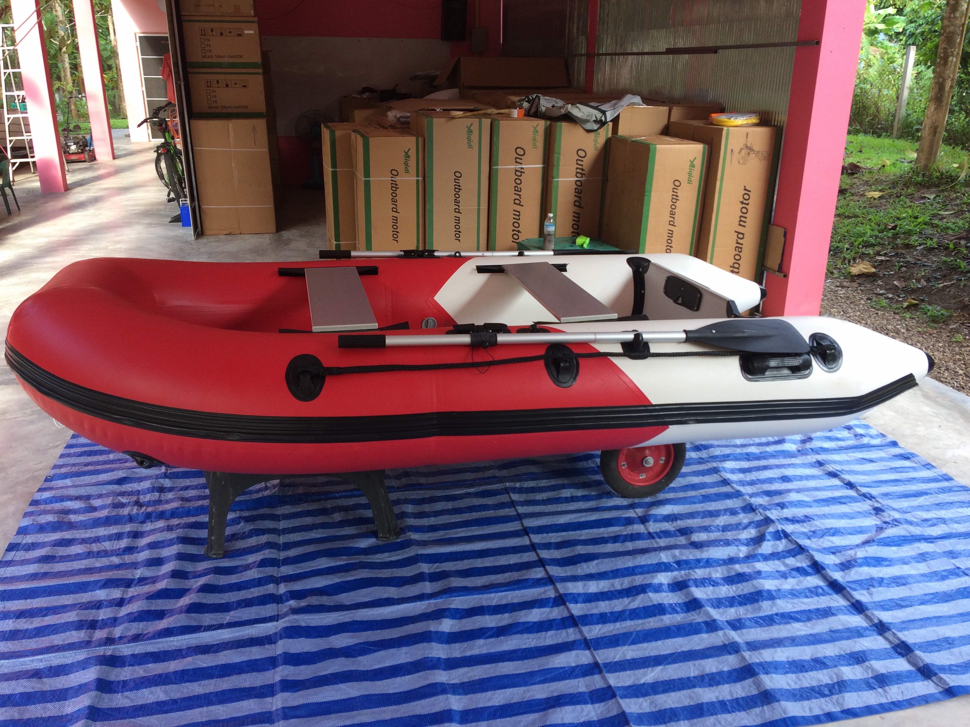 AL-300 Inflatable boat with aluminium floor