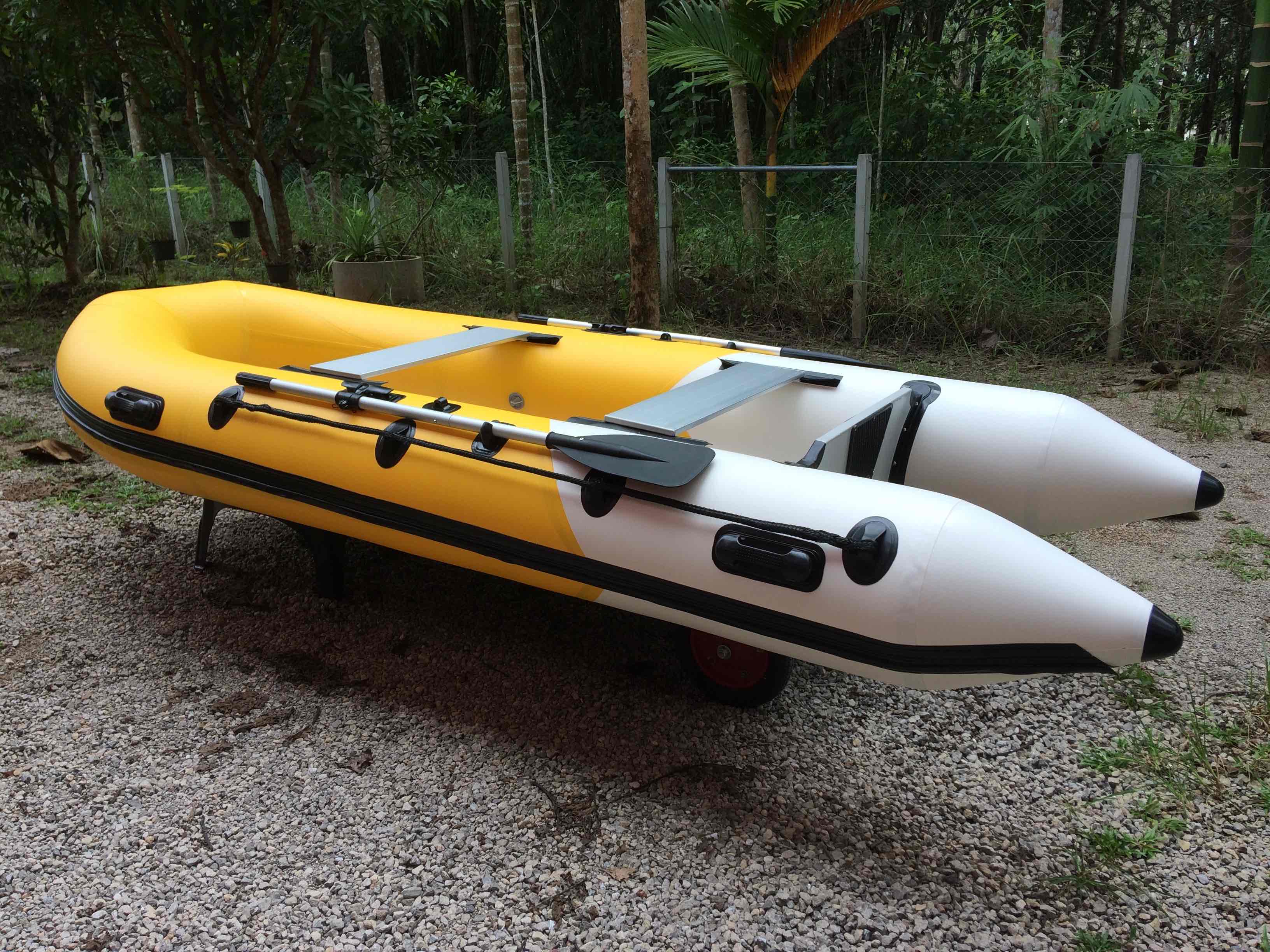AL-360 Inflatable boat with aluminium floor